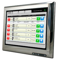 fanless touch screen industrial panel PC Intel&reg; Atom D525 Dual-Core 1.8 GHz, 15" | SPC15-525D  BCM Advanced Research