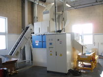 feed through shot blasting machine ROTOFLOW OMSG - OFFICINE MECCANICHE SAN GIORGIO SpA