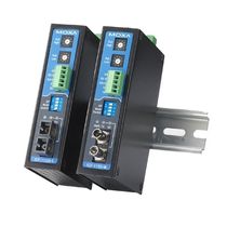 fiber optic - serial converter RS-232, RS-422, RS-485 Moxa Europe