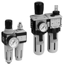 filter, regulator, lubricator for compressed air 20 - 5 600 l/min, 0.5 - 10 bar | Modulair 342 series ASCO NUMATICS