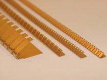 finger-stock EMI shielding gasket max. 405.9 x 12.2 x 7.1 mm Omega Shielding