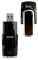 fingerprint USB storage drive Certi BioFlash ZALIX BIOMETRIE
