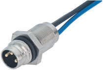 flanged male power plug max. 4 A MURRELEKTRONIK