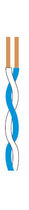 flexible copper jumper wire &oslash; 2 mm Turkuaz Cable