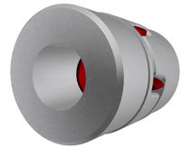 flexible coupling: aluminum or stainless steel jaw coupling -40 - 100&deg;C Huco Engineering Industries