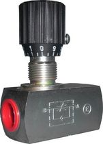 flow control needle valve for liquid and gas max. 4.5 bar Pister Kugelh&auml;hne