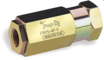 flow control valve 1/4" - 1", max. 345 bar | FRI series Parker Snap-tite