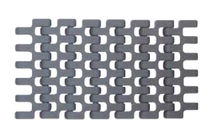 flush grid modular conveyor belt  System Plast