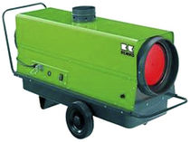 fuel oil powered mobile hot air generator with chimney max. 93 kW | DZH series REMKO