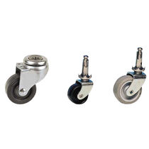furniture caster 12 - 40 daN, &oslash; 32 - 50 mm | DRILL GUITEL