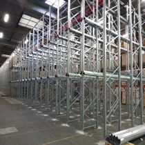 galvanized accumulation storage racking RTG drive industrie SA