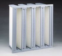glass fiber V bank filter (mini pleated)  ACS Gesellschaft f&uuml;r Luft- und Entstaubungstechnik