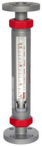 glass tube variable area flow-meter max. 2" | V31 Sart von Rohr