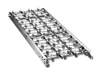 gravity skate wheel conveyor max. 12'', 16 - 260 lbs/ft | OAW  ashland conveyor