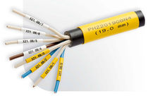heat shrinkable wire identification sleeve PHZ series Partex Marking Systems