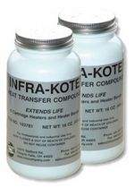 heat sink paste 180 - 550 &deg;C | Infrakote Fast Heat