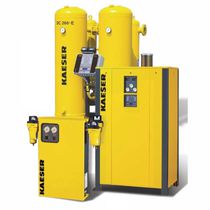 heatless desiccant compressed air dryer 0.15 - 154.53 m&sup3;/min | DC series KAESER