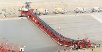 heavy duty paver for concrete slabs : canals and reservoirs LINER Guntert & Zimmerman Const. Div., Inc.