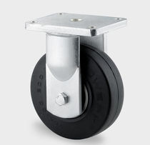 heavy-duty wheel and caster with elastic solid rubber tire max. 675 kg, &oslash; 250 mm TENTE