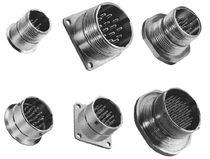 hermetically sealed circular connector MIL-DTL-26500 Ametek HCC Industries