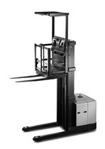 high lift vertical order picker with fixed forks max. 1 250 kg, max. 11 300 mm | SP 3571  CROWN