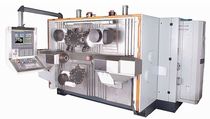 high precision CNC lathe with turret max. 180 x 704 mm | TD-Triplex Spinner