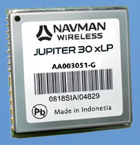high sensitivity GPS receiver module Jupiter 30 xLP Navman Wireless