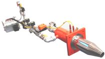 high velocity gas burner RUB 10 series Wayler