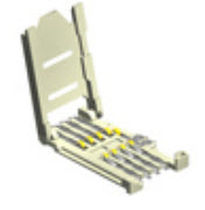 hinged SIM card connector  GradConn