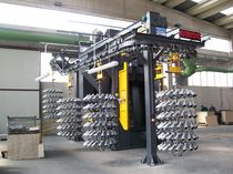 hook shot blasting machine with automatic cycle SANDERMATIC OMSG - OFFICINE MECCANICHE SAN GIORGIO SpA