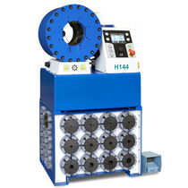 hose crimping machine max. &oslash; 144 mm, 400 t | TUBOMATIC H144 ES OP