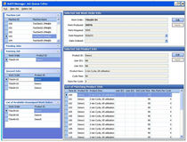 human machine interface for CNC system AxOEE ERP MEMEX Automation Inc.