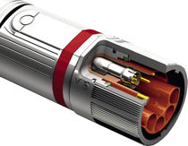 hybrid connector 850 VDC/630 VAC, 30 A | 723 htec Series, M23 INTERCONTEC