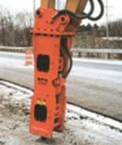 hydraulic breaker for medium size loader  14 - 21 t | E208 NPK Construction Equipment, Inc.