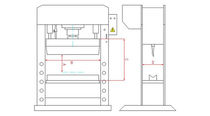 hydraulic press brake 50 - 150 t | P, PS R.C.M. srl