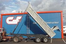 hydraulic skip trailer 25 m3 CIF BENNES