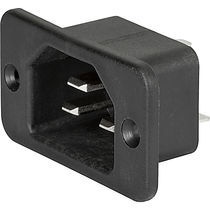 IEC electrical connector 16 - 21 A, 250 V | 1681 SCHURTER