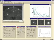 image analysis software for LEED spectrometry Model LIM08  OCI Vacuum Microengineering