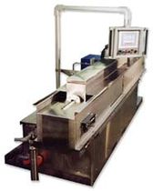 in-line solvent cleaning machine (spray)   Magnus Equipment / Power Sonics