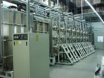 in-line sputtering PVD deposition machine  Izovac Ltd.