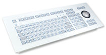 industrial keyboard with trackball 0.3 mm, 2.6 N, IP65 | KS01200 INDUKEY