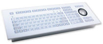 industrial keyboard with trackball 0.3 mm, 2.6 N, IP65 | KS14005  INDUKEY