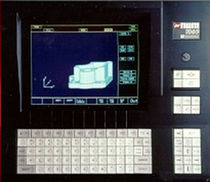 industrial panel PC with keyboard CP Series NUM
