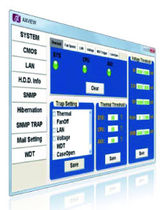 industrial PC monitoring software AXVIEW AXIOMTEK
