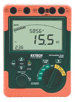 insulation tester 500, 1000, 2500, 5000 V  | 380395 Extech