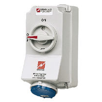 interlocked socket-outlet 16 - 32 A, 600 - 690 V, IP44 | 57xx - 56xx series  Mennekes