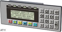 keypad operator terminal with text display 10 - 32 VDC | AT11 GRAF-SYTECO