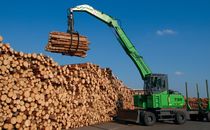 knuckleboom log loader max. 38.5 t, max. 11.3 m | 735 M-HD SENNEBOGEN Maschinenfabrik GmbH