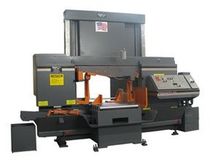 large automatic dual column horizontal band saw  HE&M