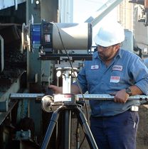 laser alignment system for conveyor  ASGCO Manufactirung